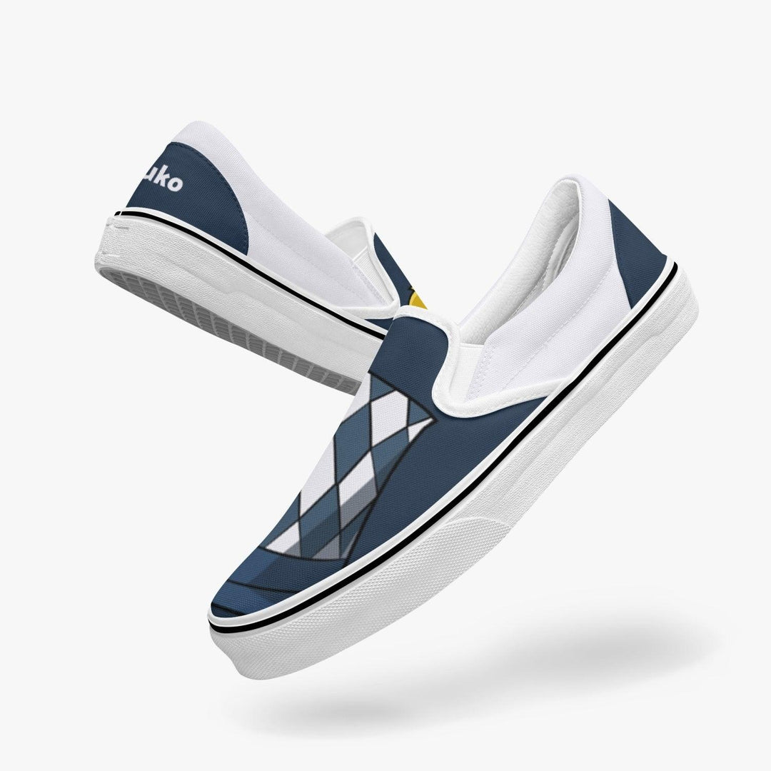 JoJo's Bizarre Adventure Robert E Speedwagon Slip Ons Anime Shoes _ JoJo's Bizarre Adventure _ Ayuko