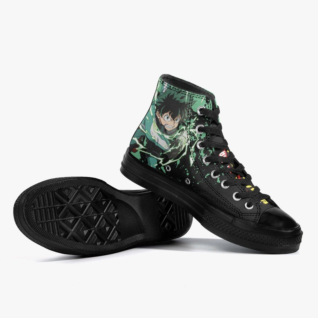 My Hero Academia Deku A-Star High Anime Shoes _ My Hero Academia _ Ayuko