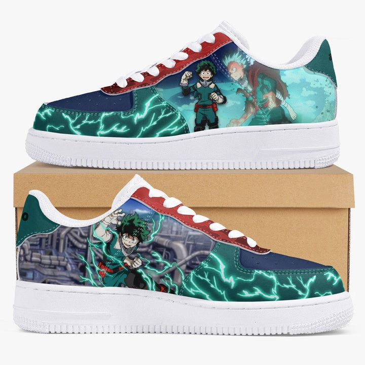 My Hero Academia Deku AF1 Anime Shoes _ My Hero Academia _ Ayuko