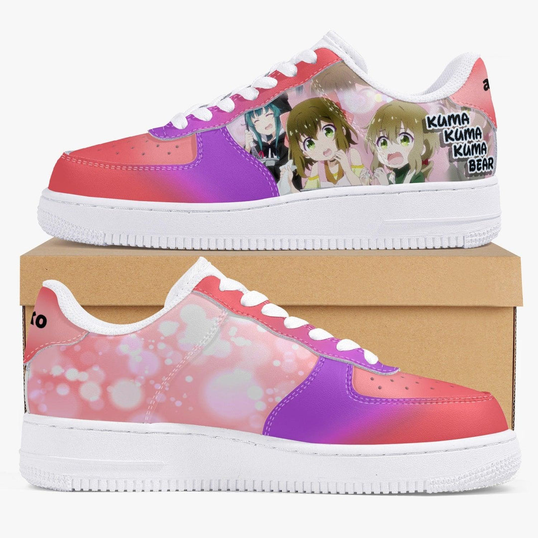 Kuma Kuma Kuma Bear Shuri Air F1 Anime Shoes _ Kuma Kuma Kuma Bear _ Ayuko