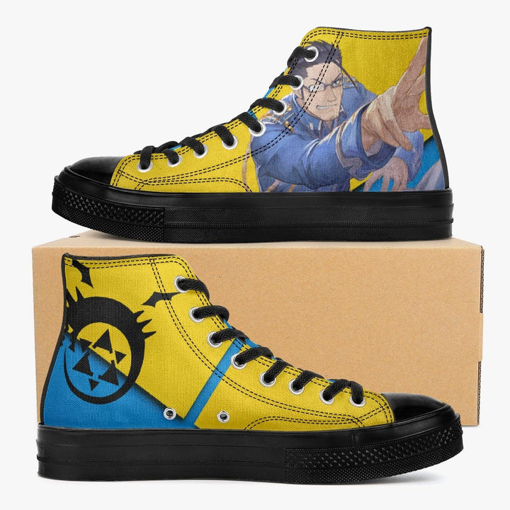 Fullmetal Alchemist Maes A-Star High Anime Shoes _ Fullmetal Alchemist _ Ayuko