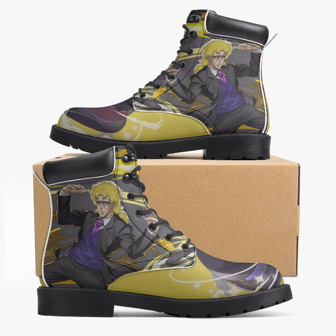 JoJo's Bizarre Adventure Robert Speedwagon All-Season Anime Boots _ JoJo's Bizarre Adventure _ Ayuko