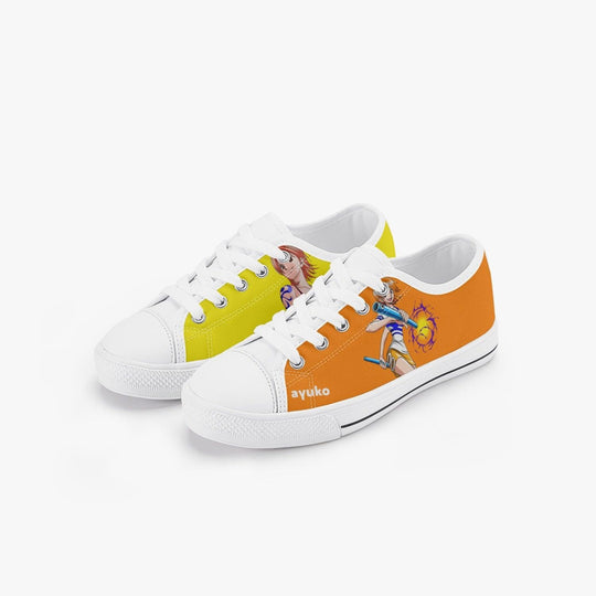 One Piece Nami Kids A-Star Low Anime Shoes _ One Piece _ Ayuko