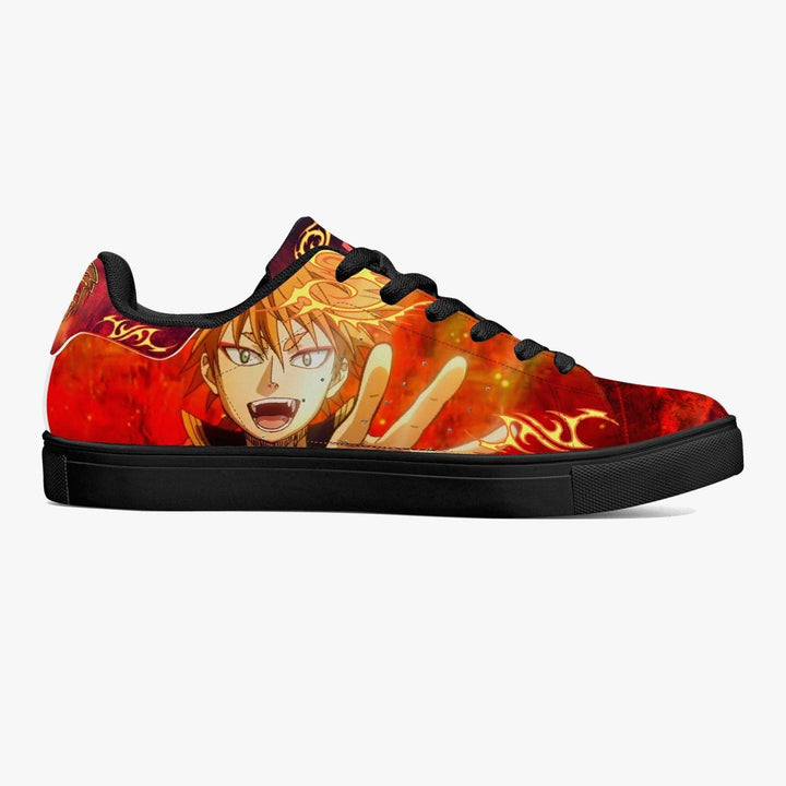 Black Clover Leopold Vermillion Skate Anime Shoes _ Black Clover _ Ayuko