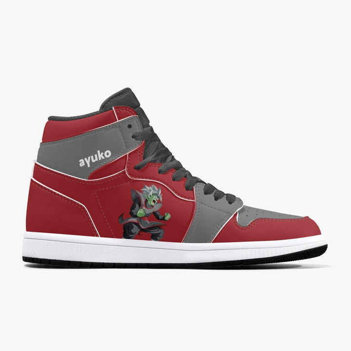 Dragon Ball Z Zamasu Red/Grey JD1 Mid Anime Shoes _ Dragon Ball Z _ Ayuko