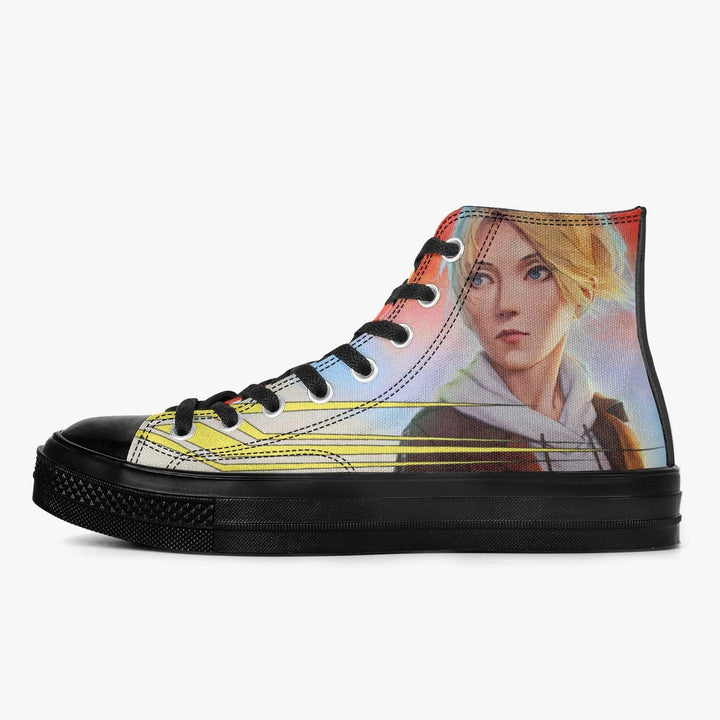 Attack On Titan Annie Leonhart A-Star High Anime Shoes _ Attack On Titan _ Ayuko