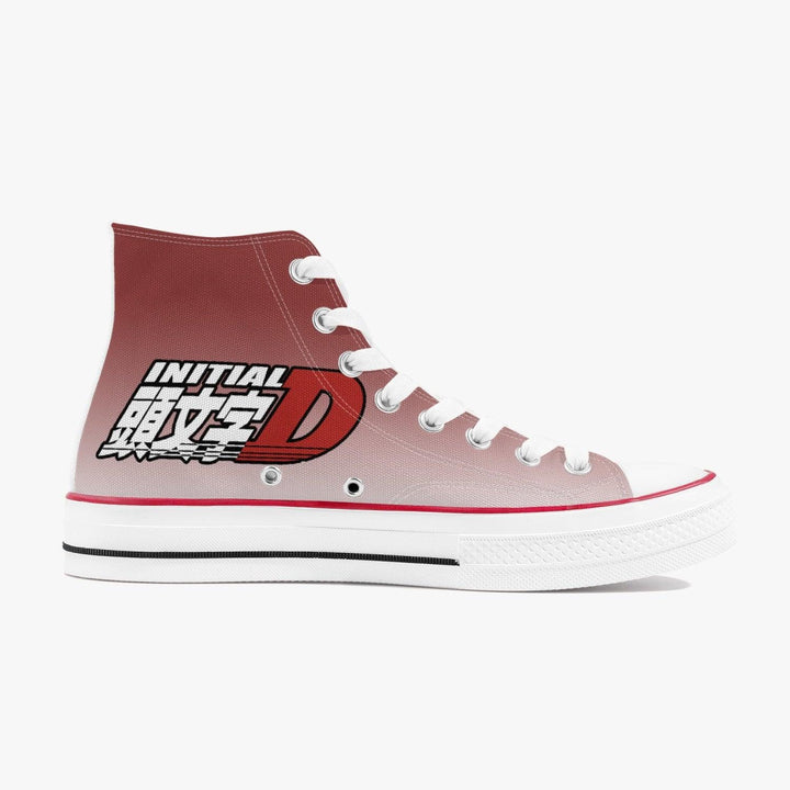 Initial D Itsuki Takeuchi A-Star High White Anime Shoes _ Initial D _ Ayuko