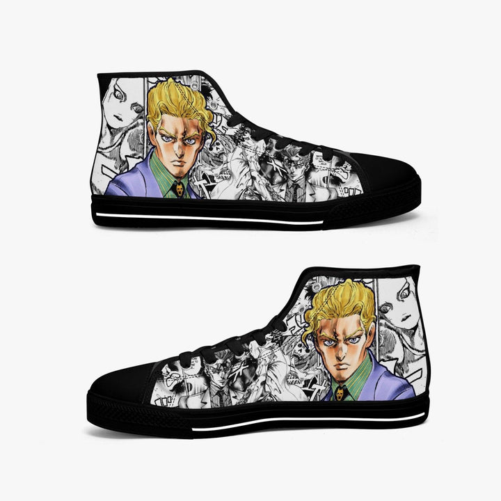 JoJo's Bizarre Adventure Kira Killer Queen A-Star Mid Anime Shoes _ JoJo's Bizarre Adventure _ Ayuko