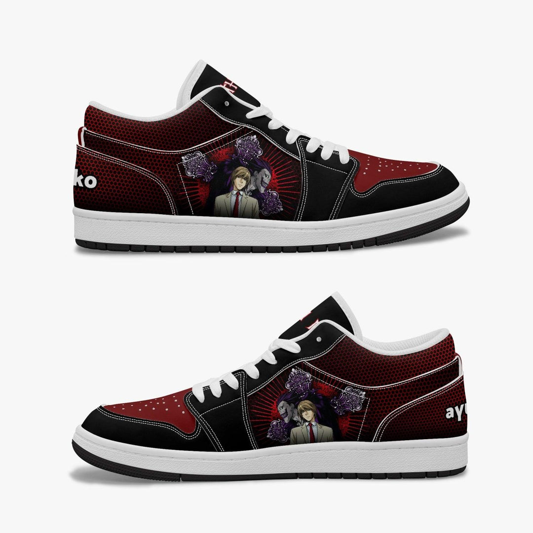 Death Note Ryuk and Light JD1 Low Anime Shoes _ Death Note _ Ayuko