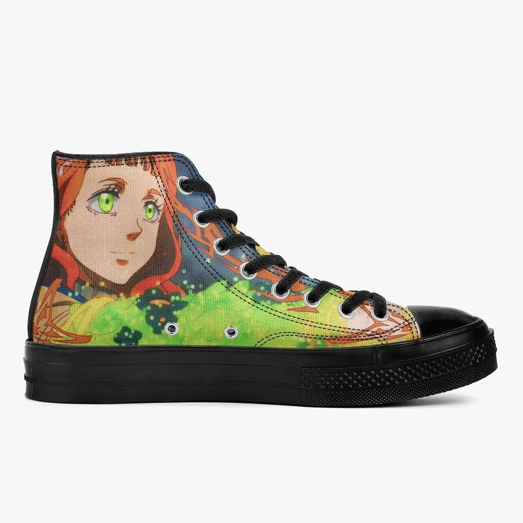 Black Clover Mimosa Virmilllion A-Star High Anime Shoes _ Black Clover _ Ayuko