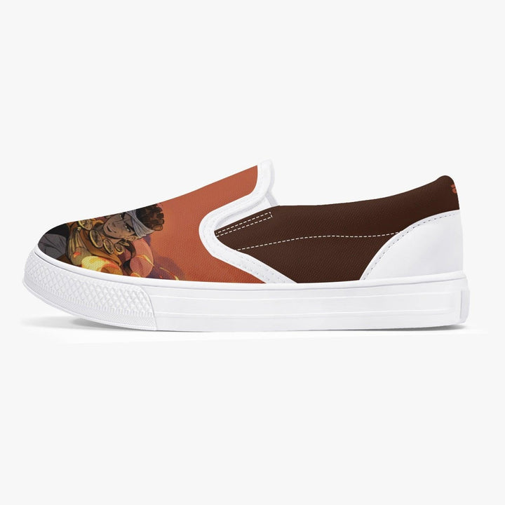 JoJo's Bizarre Adventure Mohammed Avdol Kids Slip Ons Anime Shoes _ JoJo's Bizarre Adventure _ Ayuko