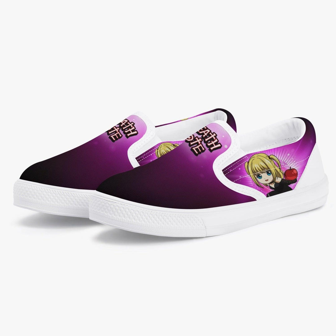 Death Note Light Yagami Kids Slip Ons Anime Shoes _ Death Note _ Ayuko