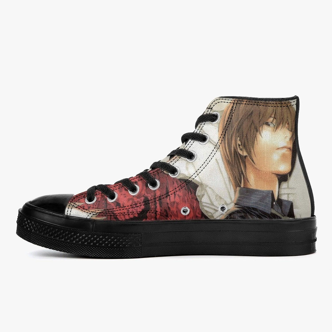 Death Note Light Yagami A-Star High Anime Shoes _ Death Note _ Ayuko