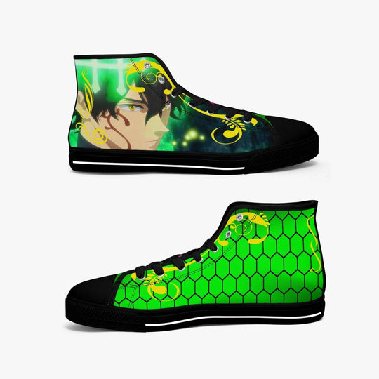 Black Clover Yuno A-Star Mid Anime Shoes _ Black Clover _ Ayuko