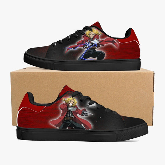 Fullmetal Alchemist Edward Elric Skate Anime Shoes _ Fullmetal Alchemist _ Ayuko