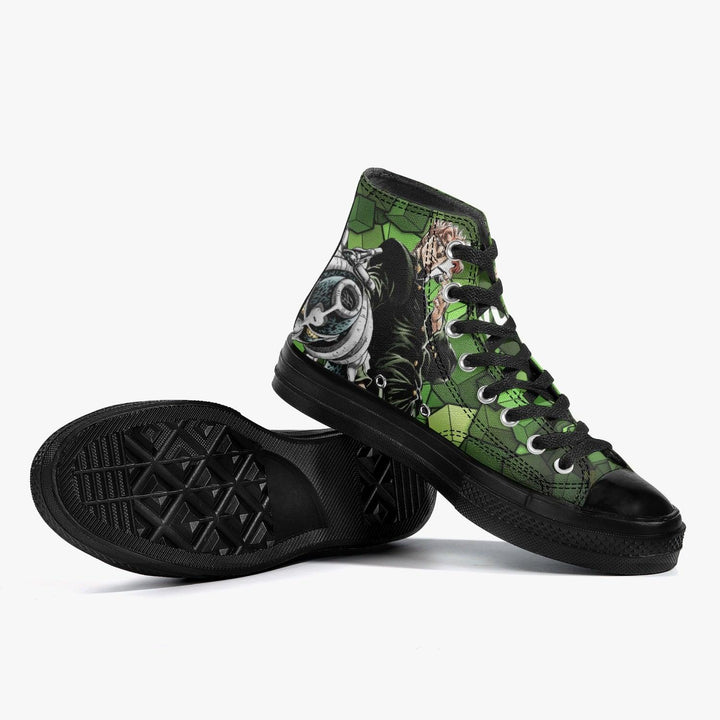 JoJo's Bizarre Adventure Noriaki Kakyoin A-Star High Anime Shoes _ JoJo's Bizarre Adventure _ Ayuko