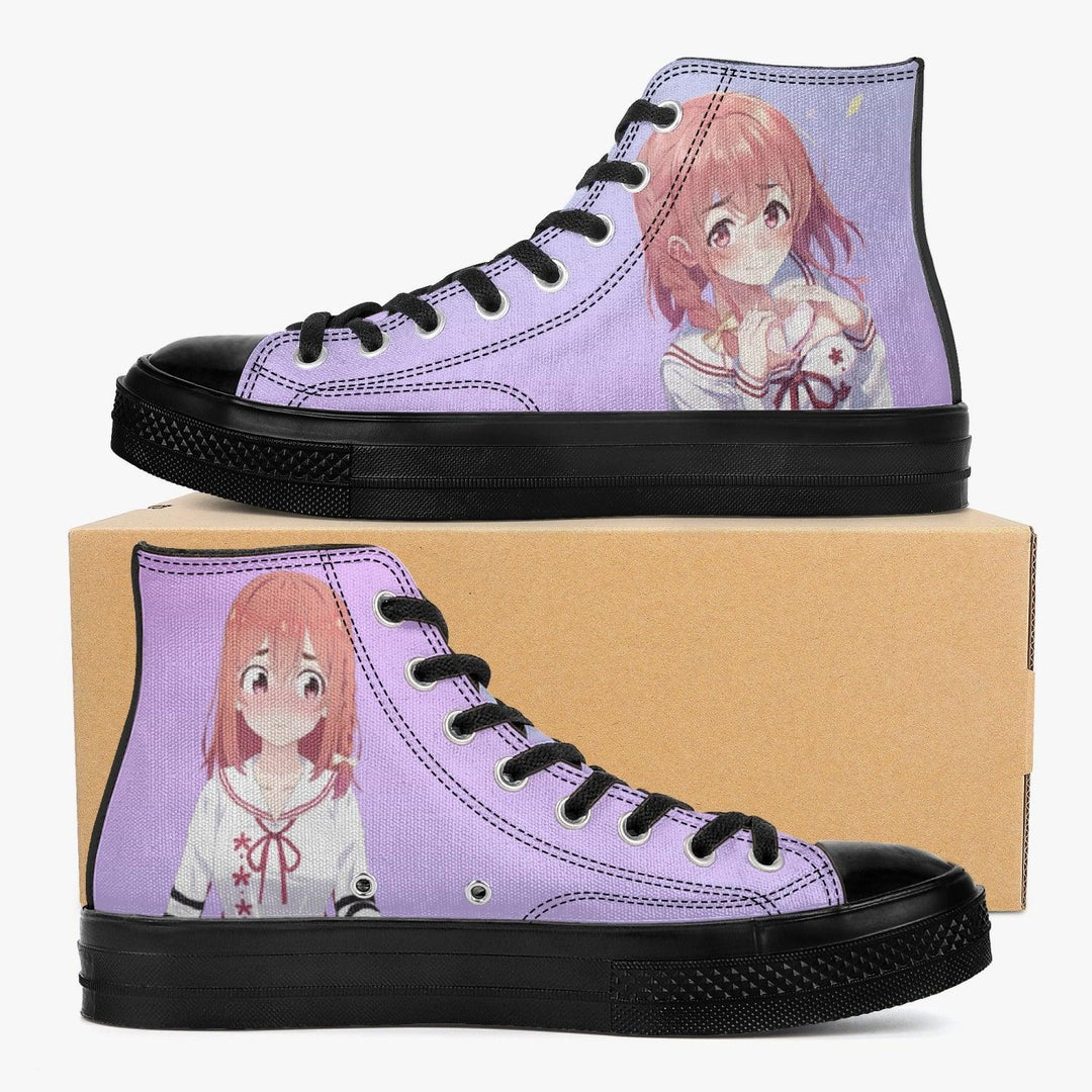 Rent A Girlfriend Sumi Sakurasawa A-Star High Anime Shoes _ Rent A Girlfriend _ Ayuko