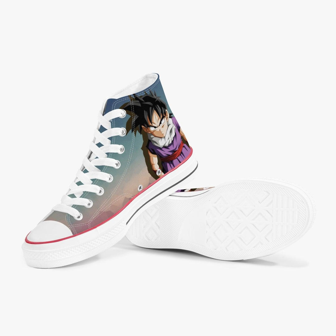 Dragon Ball Z Son Gohan A-Star High white Anime Shoes _ Dragon Ball Z _ Ayuko