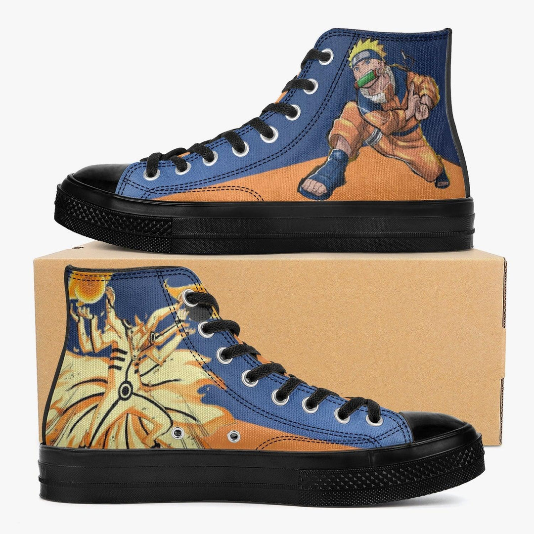 Naruto Shippuden Naruto A-Star High Anime Shoes _ Naruto _ Ayuko