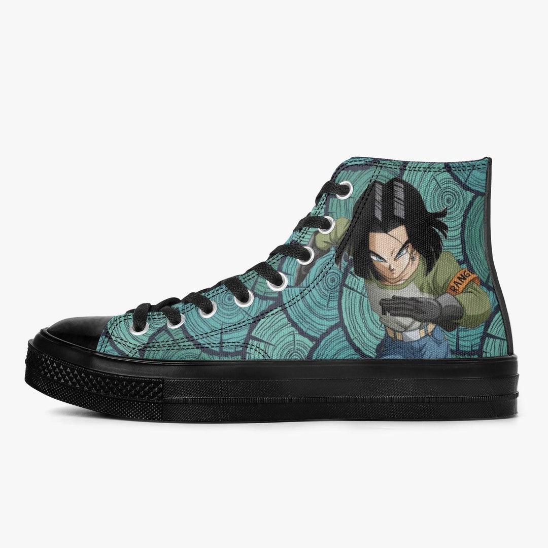 Dragon Ball Z Android 17 A-Star High Anime Shoes _ Dragon Ball Z _ Ayuko