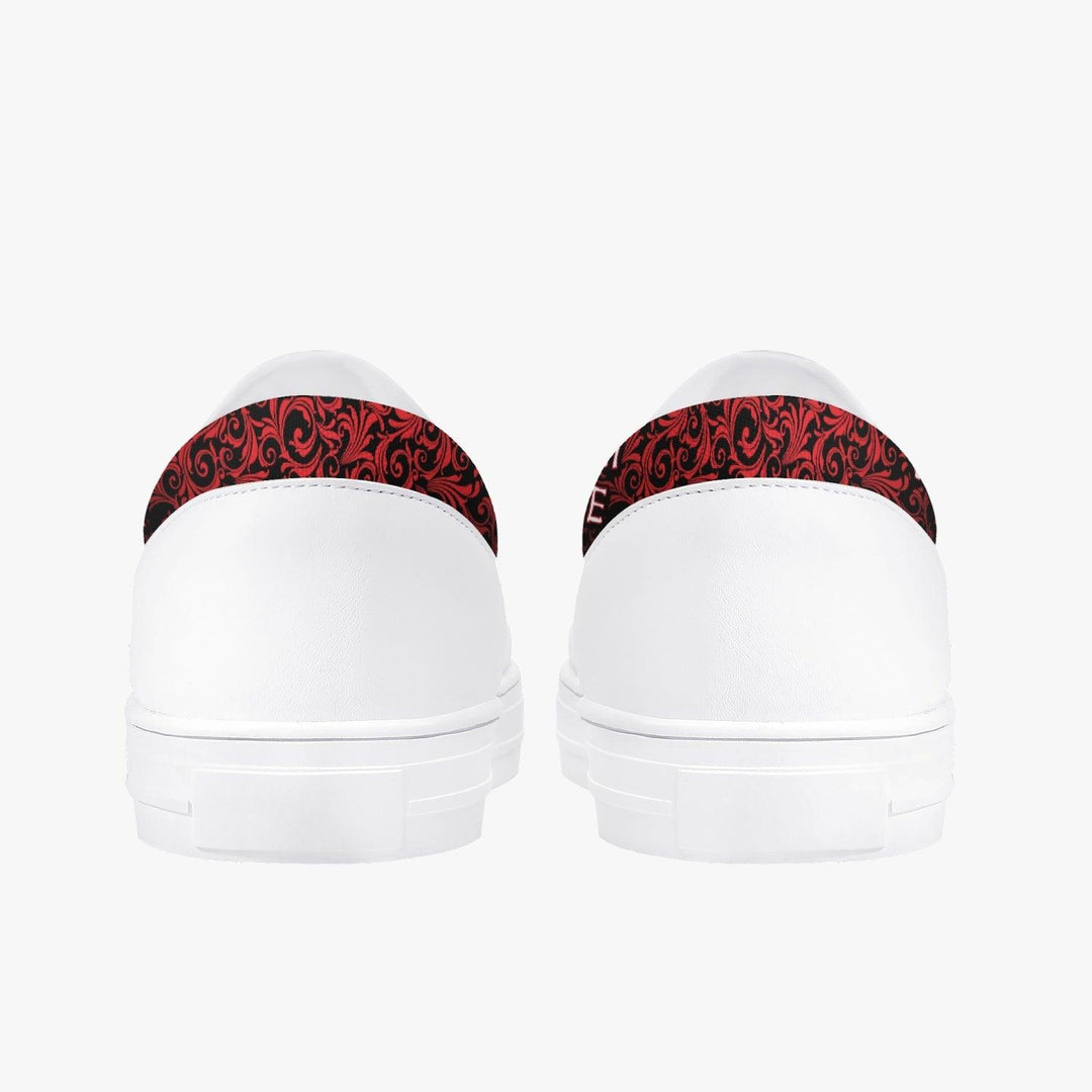 Death Note Light Yagami Red Kids Slip Ons Anime Shoes _ Death Note _ Ayuko