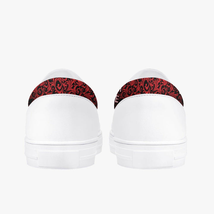 Death Note Light Yagami Red Kids Slip Ons Anime Shoes _ Death Note _ Ayuko