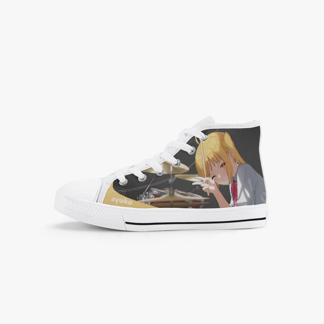 Bocchi The Rock Ijichi, Nijika Kids A-Star High Anime Shoes _ Bocchi the Rock _ Ayuko