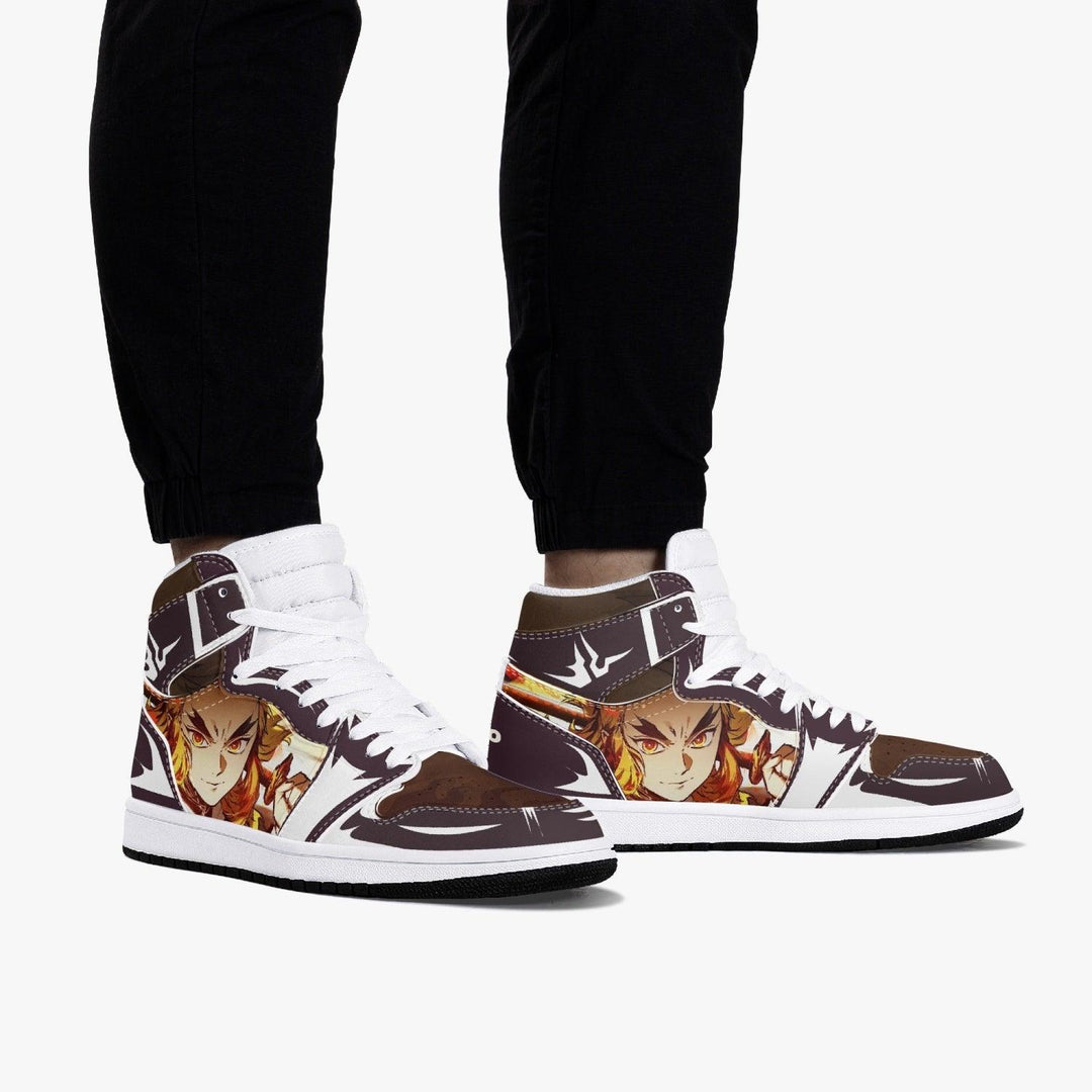 Demon Slayer Kyojuro Rengoku JD1 Mid Anime Shoes _ Demon Slayer _ Ayuko