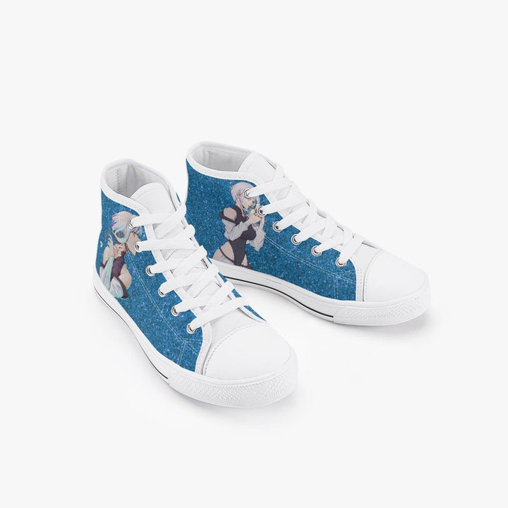 Cyberpunk Edgerunners Lucy Kids A-Star High Anime Shoes _ Cyberpunk Edgerunners _ Ayuko