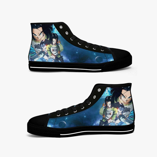 Dragon Ball Z Android 17 A-Star Mid Anime Shoes _ Dragon Ball Z _ Ayuko