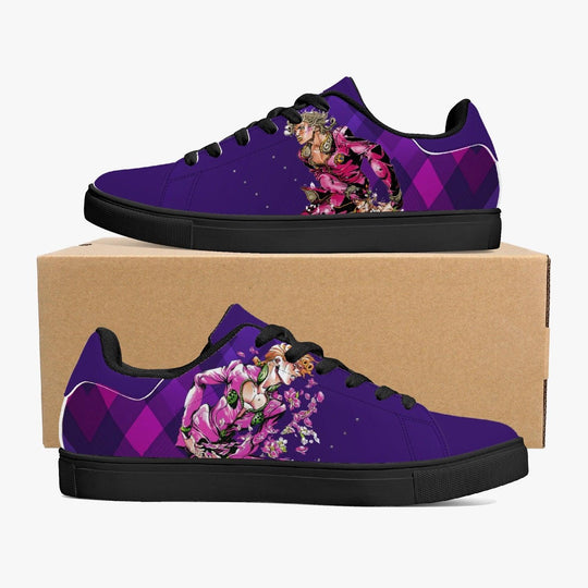 JoJo's Bizarre Adventure Giorno Giovanna Skate Anime Shoes _ JoJo's Bizarre Adventure _ Ayuko