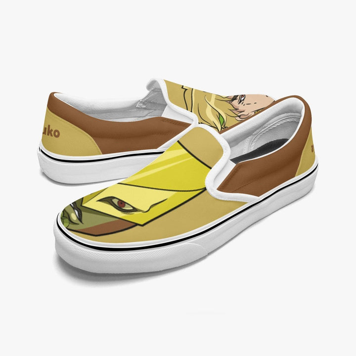 JoJo's Bizarre Adventure Dio Brando Slip Ons Anime Shoes _ JoJo's Bizarre Adventure _ Ayuko