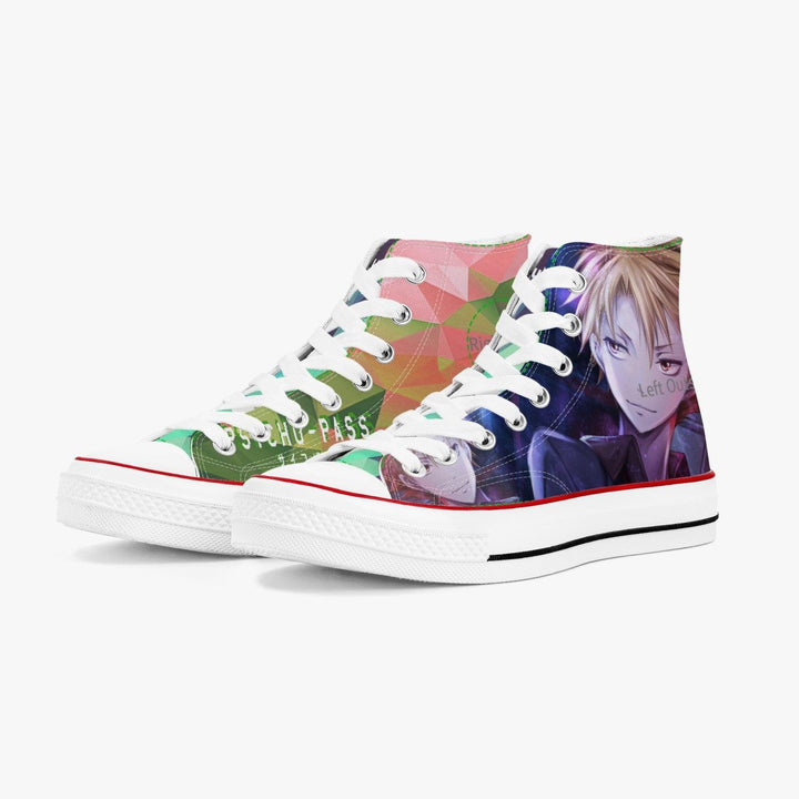 Psycho-Pass Kagari A-Star High White Anime Shoes _ Psycho-Pass _ Ayuko