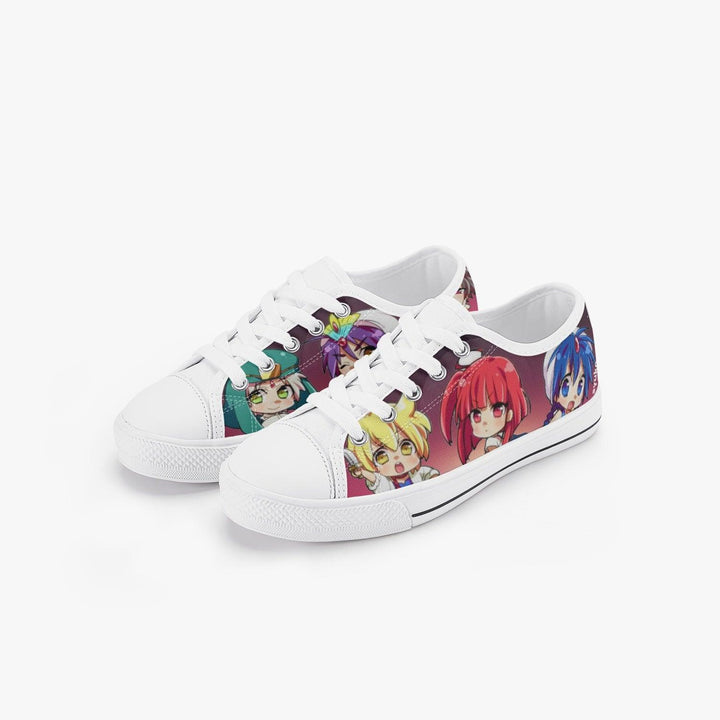 Chibi Magi The Labyrinth Of Magic Kids A-Star Low Anime Shoes _ Magi The Labyrinth Of Magic _ Ayuko