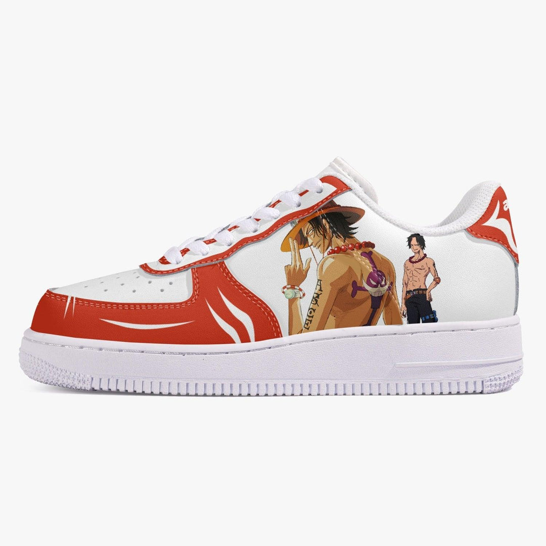 One Piece Portgas Ace AF1 Anime Shoes _ One Piece _ Ayuko