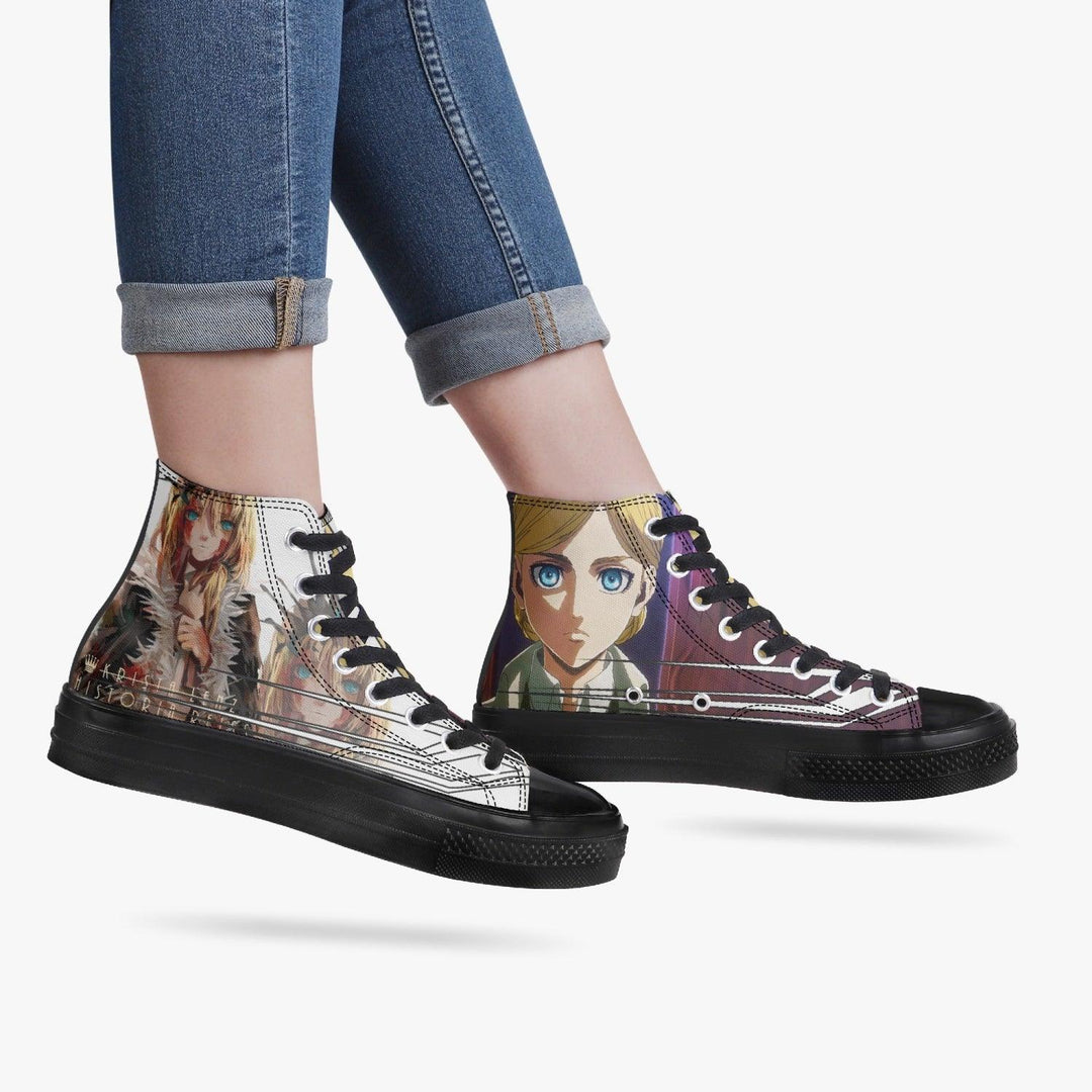 Attack On Titan Historia Reiss A-Star High Anime Shoes _ Attack On Titan _ Ayuko