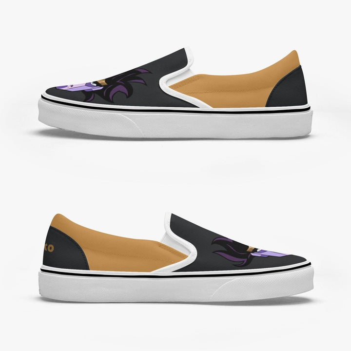 JoJo's Bizarre Adventure Jotaro Kujo Slip Ons Anime Shoes _ JoJo's Bizarre Adventure _ Ayuko