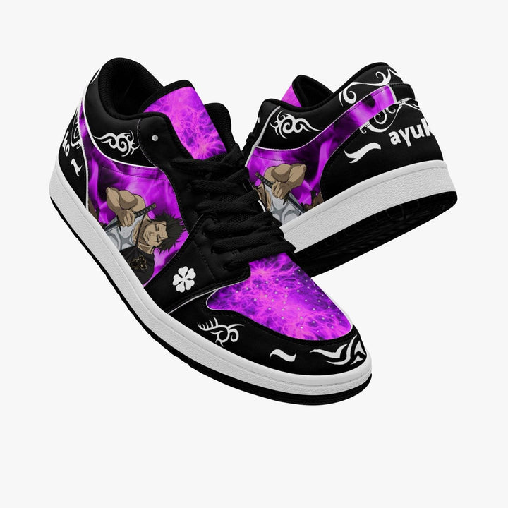 Black Clover Yami Sukehiro JD1 Low Anime Shoes _ Black Clover _ Ayuko