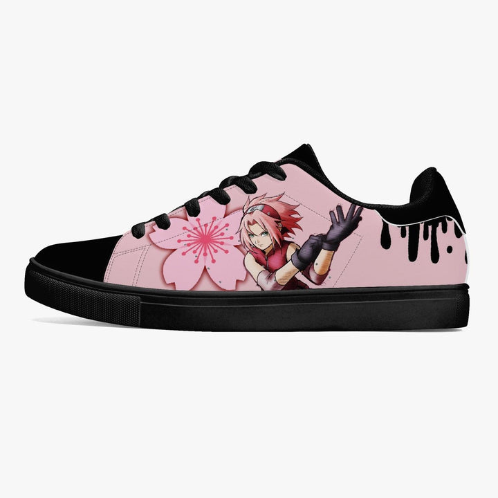 Naruto Shippuden Sakura Skate Anime Shoes _ Naruto _ Ayuko