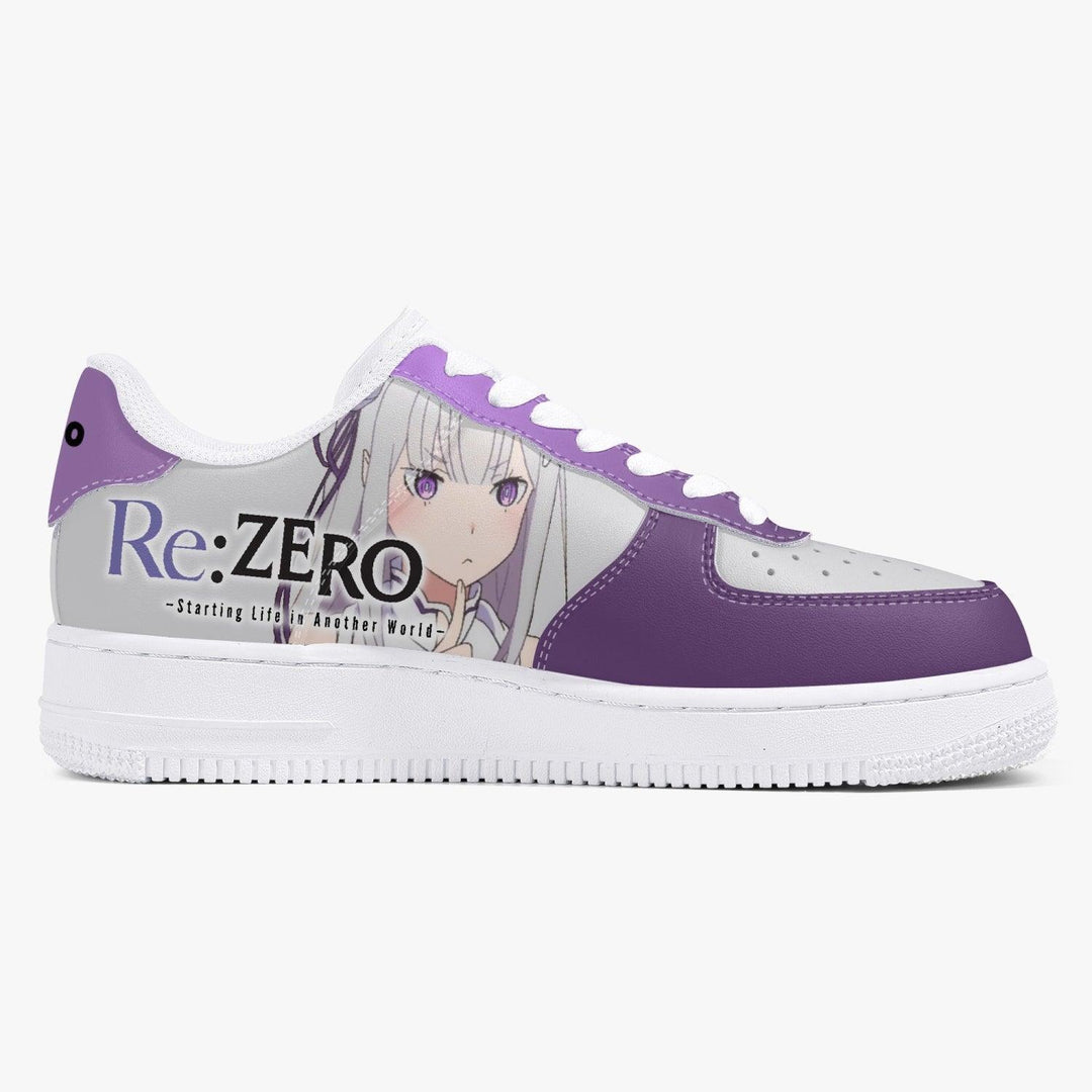 Re:Zero Emilia Air F1 Anime Shoes _ Re:Zero _ Ayuko