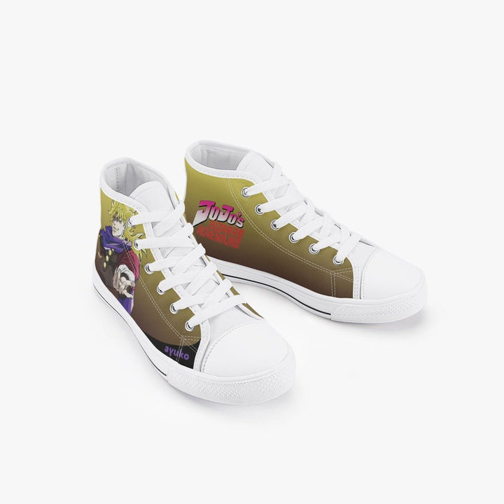 JoJo's Bizarre Adventure Dio Brando Kids A-Star High Anime Shoes _ JoJo's Bizarre Adventure _ Ayuko