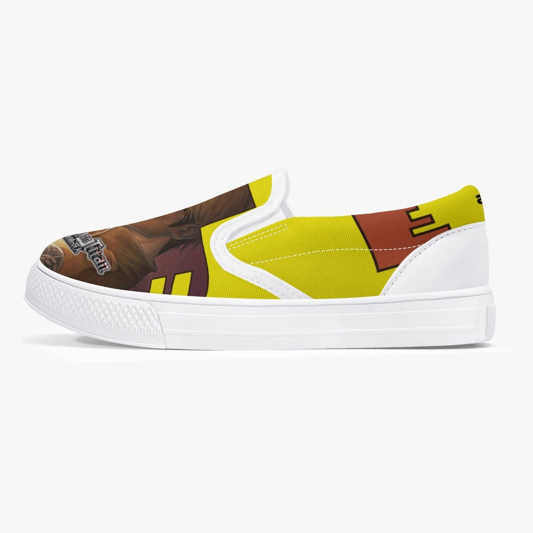 Attack On Titan Erwin Smith Kids Slipons Anime Shoes _ Attack On Titan _ Ayuko