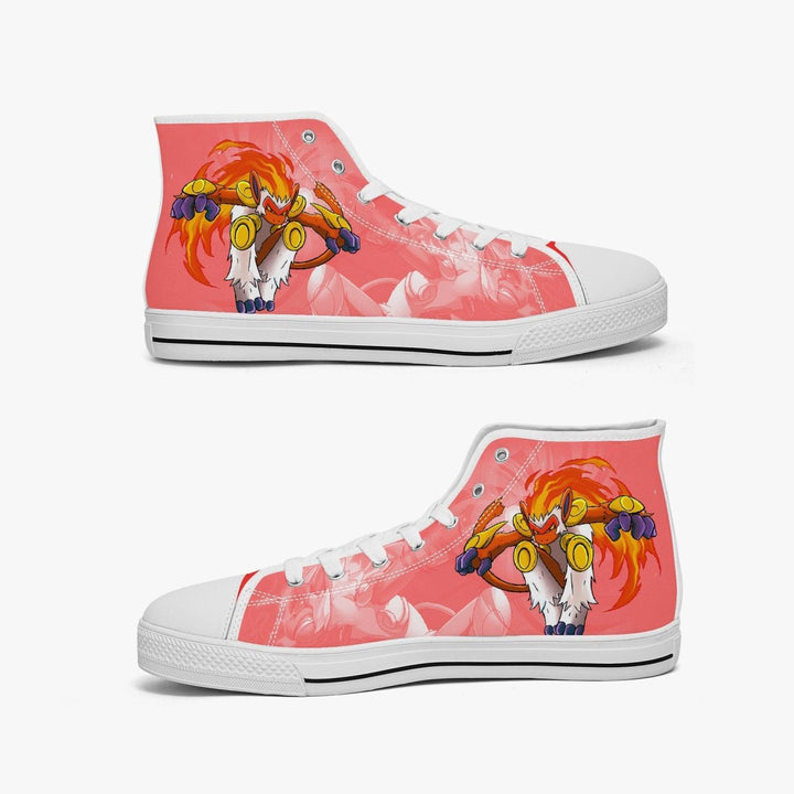 Pokemon Infernape A-Star Mid Anime Shoes _ Pokemon _ Ayuko