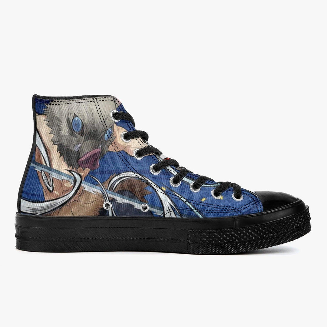 Demon Slayer Inosuke A-Star High Anime Shoes _ Demon Slayer _ Ayuko