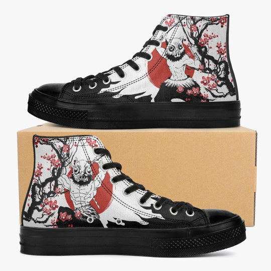 Demon Slayer Inosuke V2 A-Star High Anime Shoes _ Demon Slayer _ Ayuko