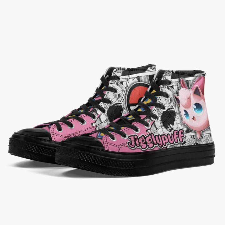 Pokemon Jigglypuff A-Star High Anime Shoes _ Pokemon _ Ayuko