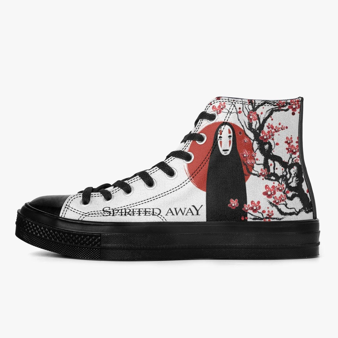 Spirited Away Kaonashi A-Star High Anime Shoes _ Spirited Away _ Ayuko