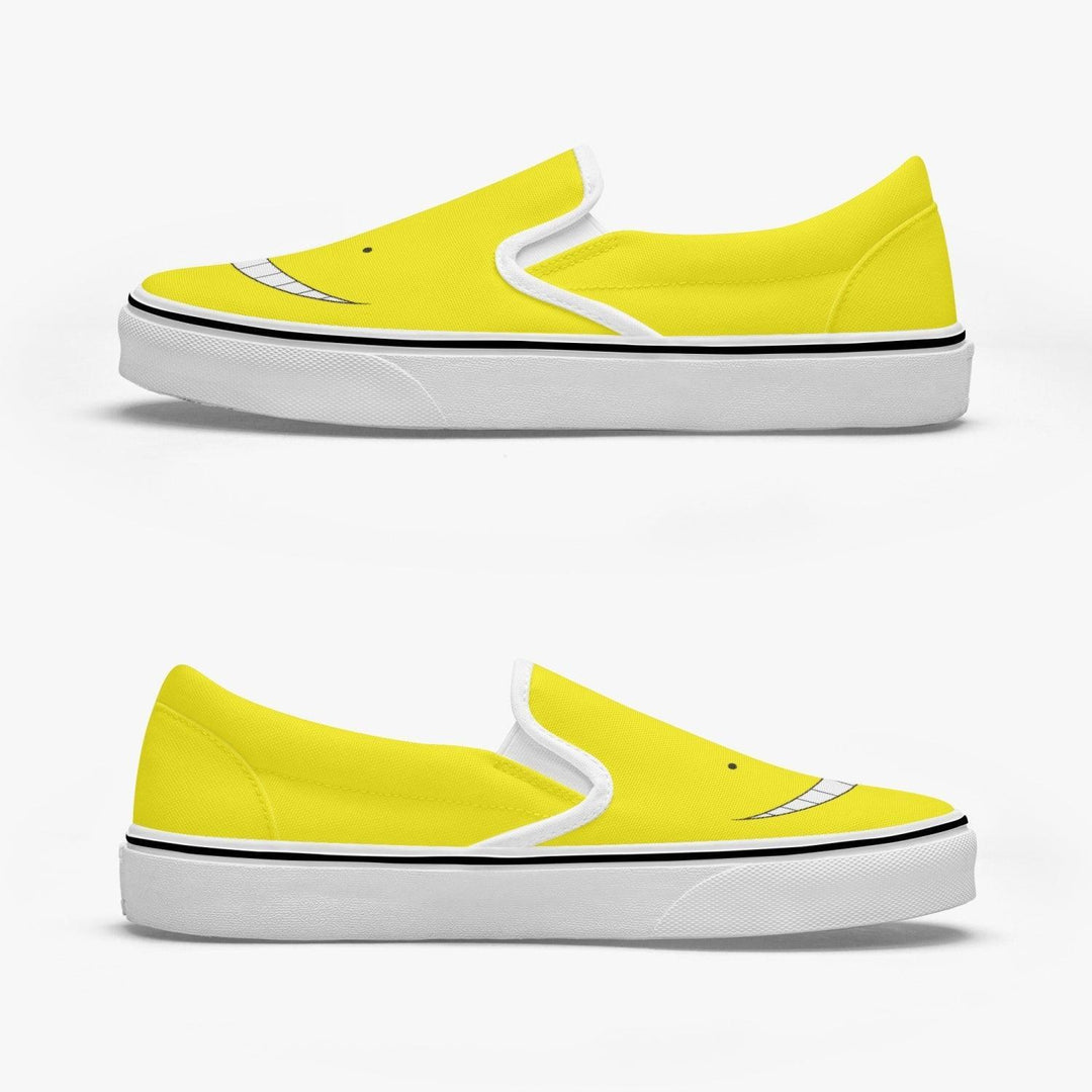 Assassination Classroom Koro-Sensei Slip Ons Anime Shoes _ Assassination Classroom _ Ayuko