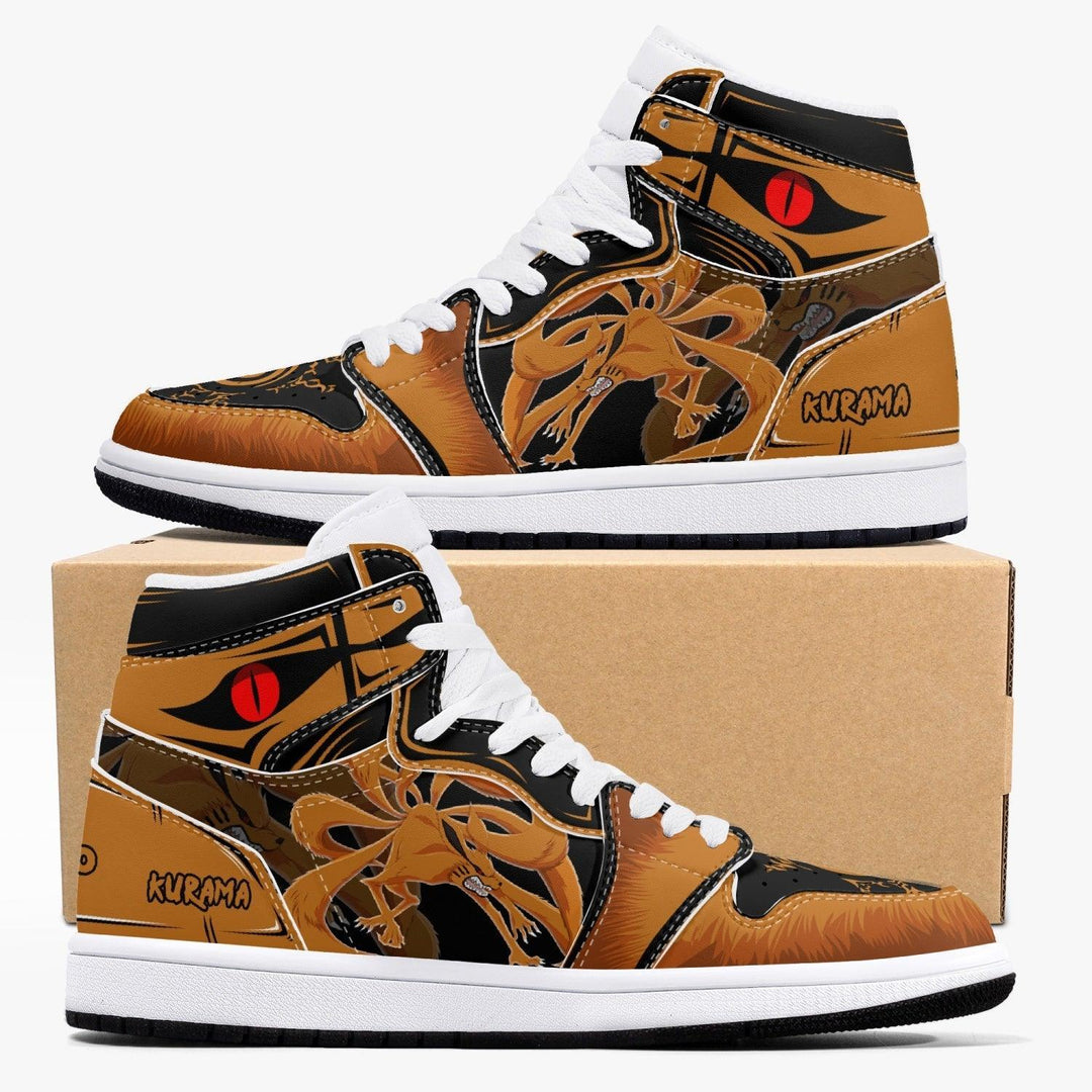 Naruto Shippuden Kurama Nine-Tailed Beast JD1 Anime Shoes _ Naruto _ Ayuko