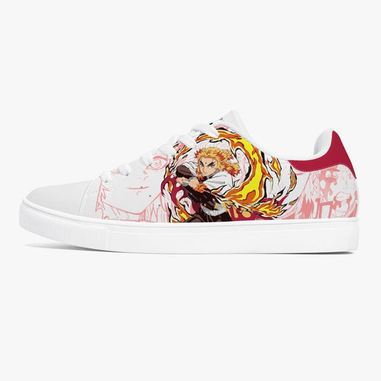 Demon Slayer Kyojuro Rengoku Skate Anime Shoes _ Demon Slayer _ Ayuko